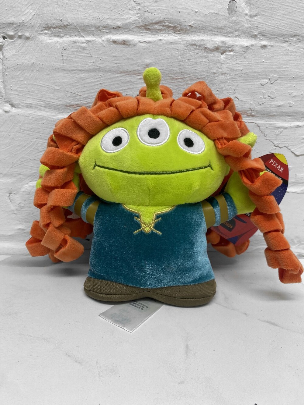 Toy Story Alien Pixar Remix Plush Merida 8" Limited Release Disney Brave NEW Tag